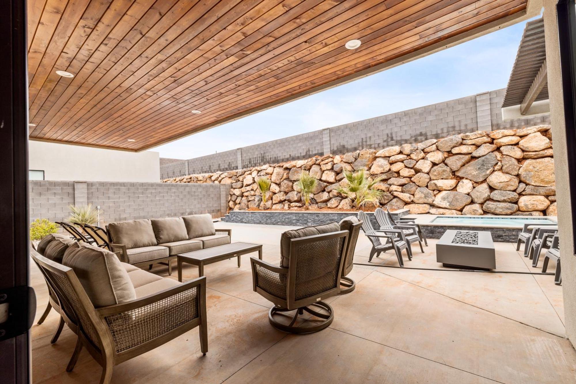 Modern Desert Oasis Lux Home W Pool And Spa Hurricane Exterior foto
