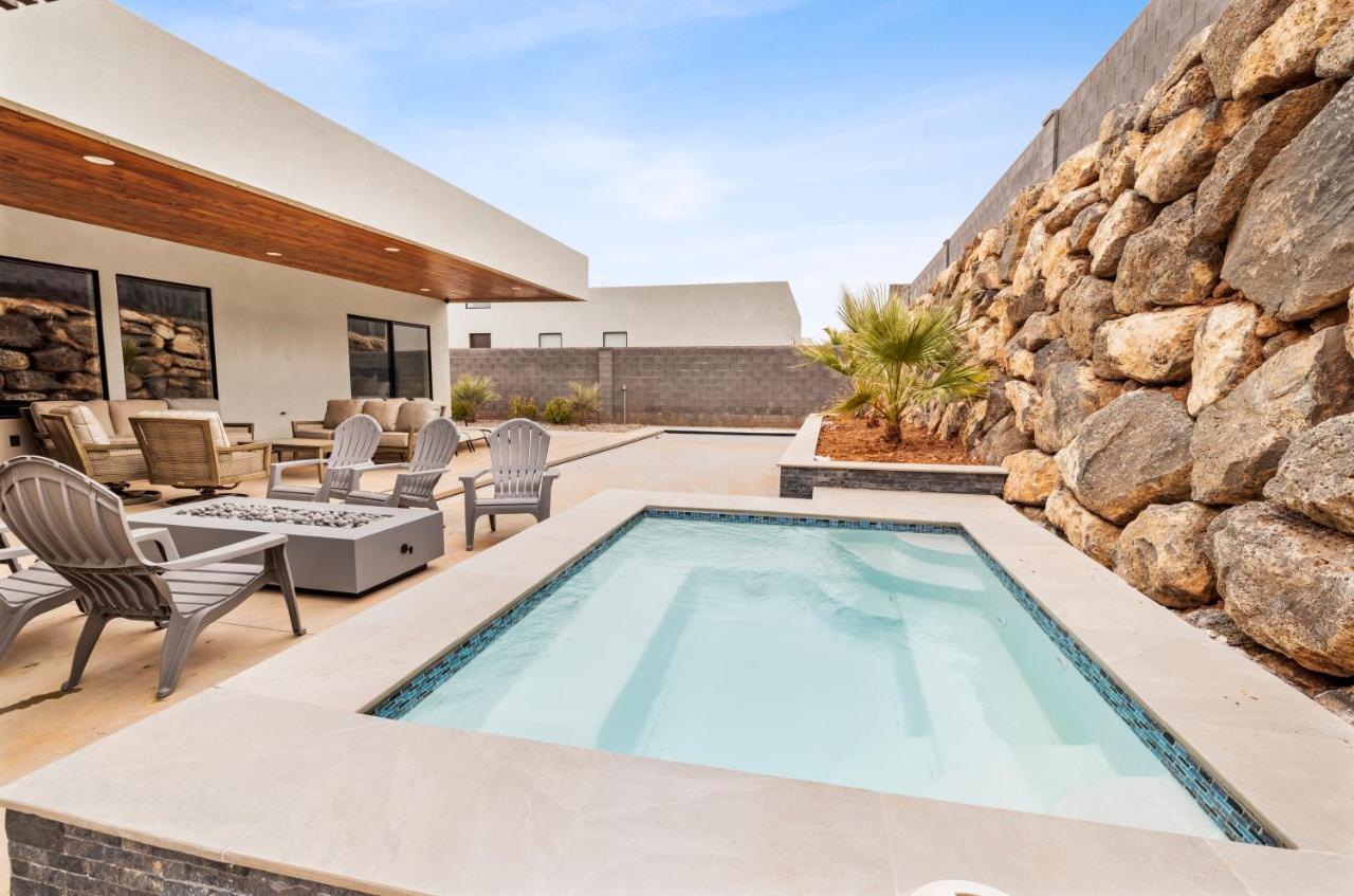 Modern Desert Oasis Lux Home W Pool And Spa Hurricane Exterior foto